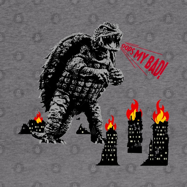 GAMERA - my bad by KERZILLA